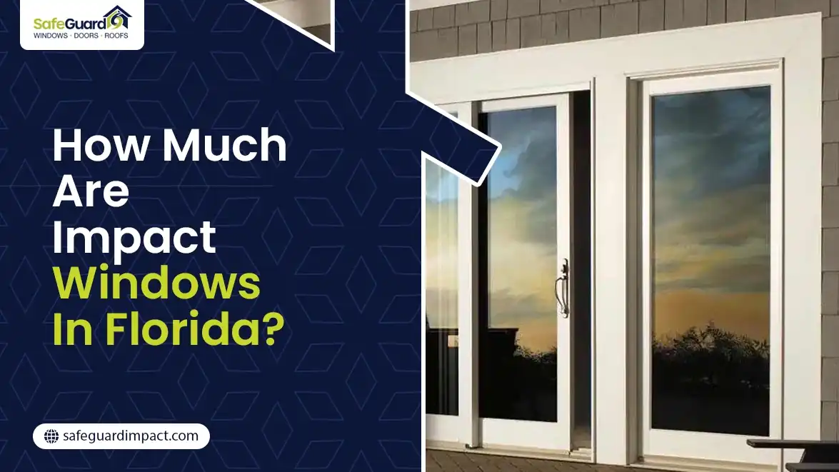 South Florida home with installed impact windows — pricing guide