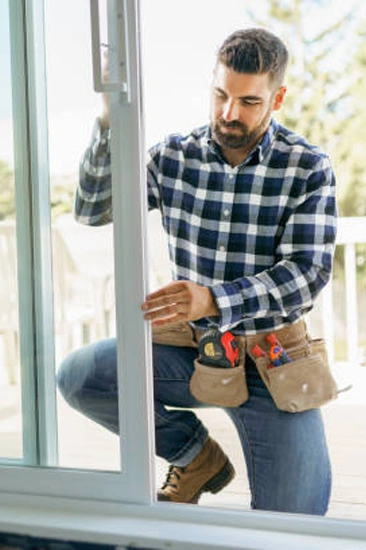 Safe Guard aluminum door installation