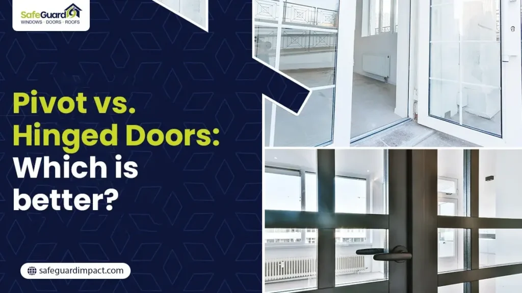 Pivot vs Hinged doors