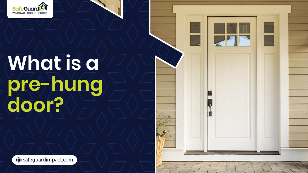 Pre-Hung Door - SafeGuard Impact Windows, Doors & Roofing Pre-Hung Door
