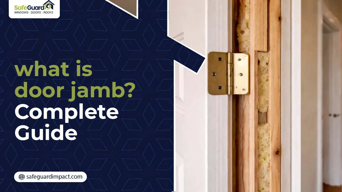 What is a Door Jamb Complete Guide - SafeGuard Impact Windows, Doors & Roofing What is a Door Jamb Complete Guide