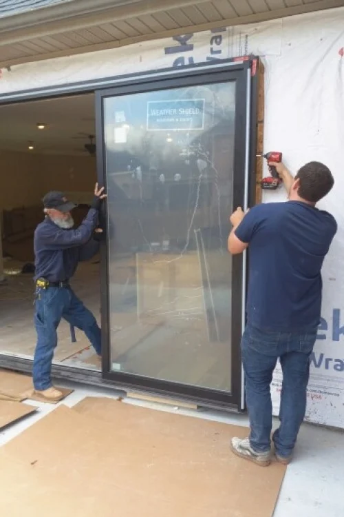 Sliding Door Installation